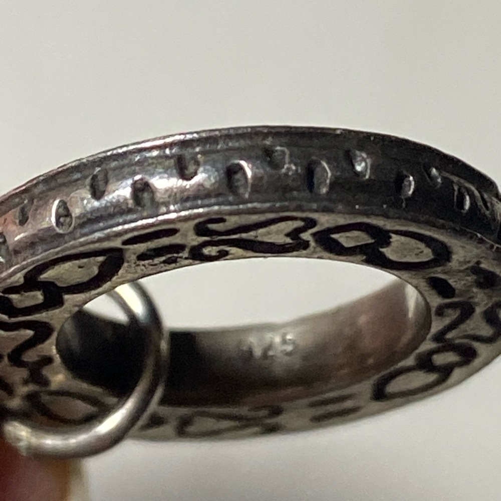 925 Silver Chunky Statement Link Chain Bracelet T… - image 5